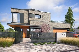 Domy z dachem czterospadowym