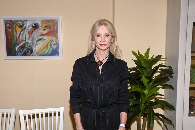 Ewa Gawryluk z mężem Piotrem Domanieckim