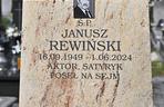 Janusz Rewiński grób