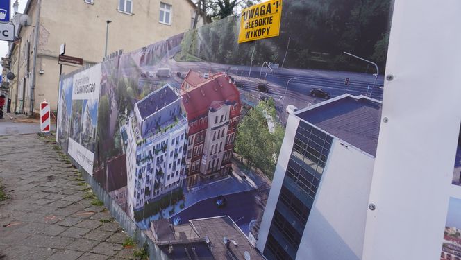 Postępują prace nad nowym apartamentowcem w centrum Olsztyna. Zobacz nowe zdjęcia