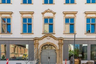 Pałac Oppersdorfów – część obiektu biurowego Dominikański we Wrocławiu. Odrestaurowana elewacja