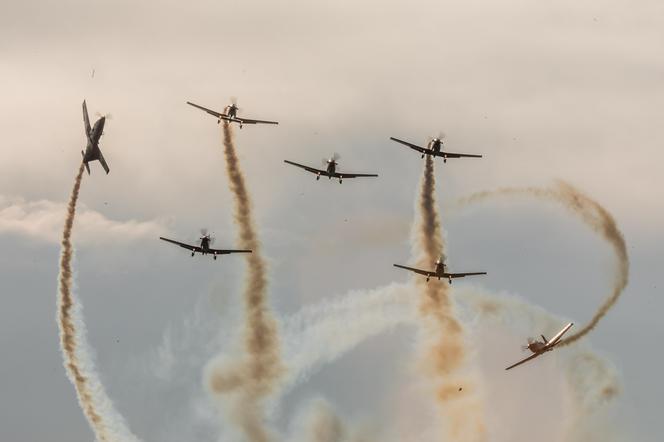 Antidotum Airshow Leszno 2023 - tak wyglądał pierwszy dzień imprezy!