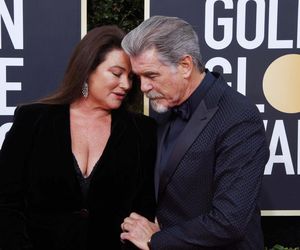 Pierce Brosnan i Keely Shaye Smith 