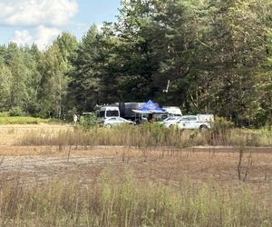 Akcja wojska i policji w Warszawie. Szukają szczątków rosyjskiego drona?