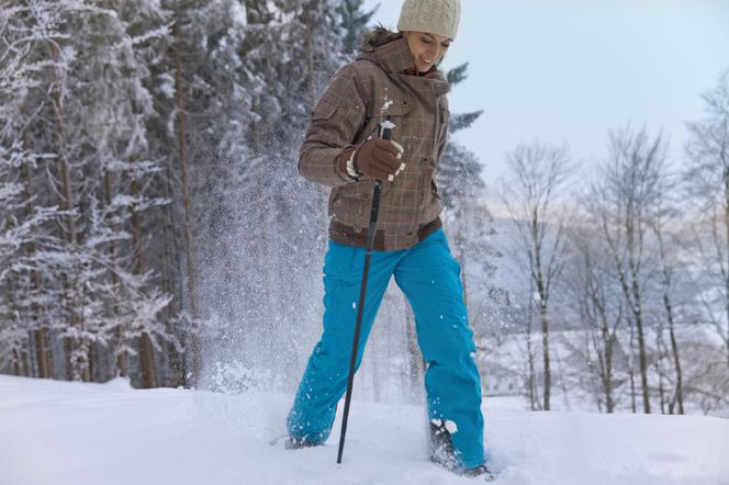 Zimowe treningi: nordic walking zimą