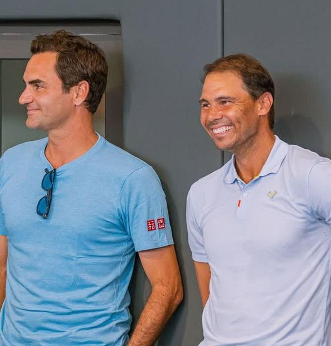 Roger Federer i Rafael Nadal na Majorce