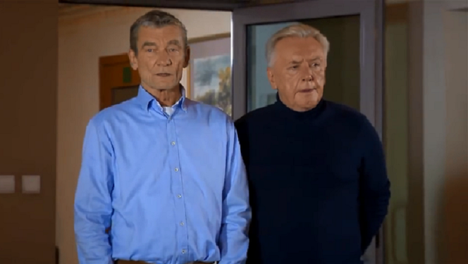 Barwy szczęścia odcinek 2011, Stefan (Krzysztof Kiersznowski), Ludwik (Marek Lewandowski)