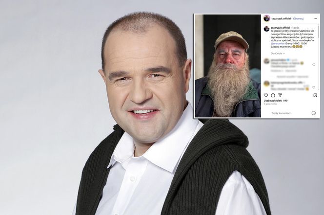 Tak się zmienił Cezary Żak. Wygląda jak bezdomny