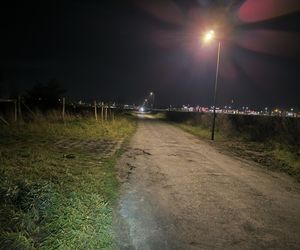 Nowe lampy na Antonińskiej