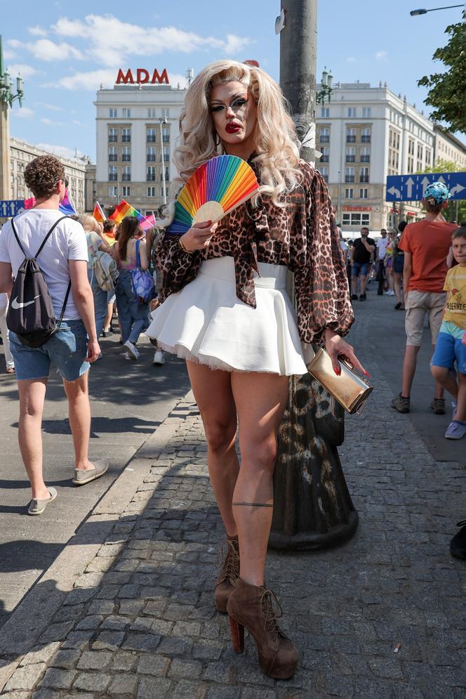 Śmiałe kreacje na Paradzie Równości w Warszawie