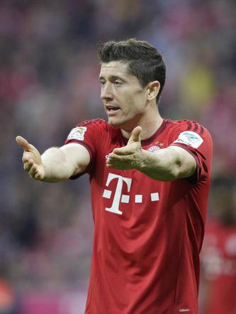 Robert Lewandowski i Arjen Robben