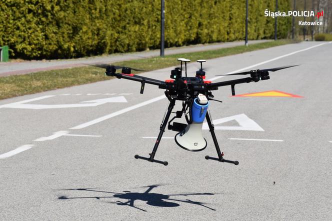 Nowa broń katowickiej policji w walce z nielegalnymi spacerowiczami [ZDJĘCIA]