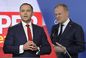 Tusk: Poparcie Simiona dla Nawrockiego to radość Rosji