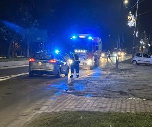 Wypadek w Błoniu. Wyszła na spacer z psem, wjechał w nią fiat. Tragiczny finał