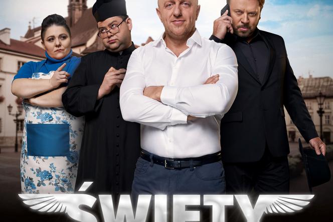  Święty. Nowy serial TV4.  Mikołaj Białach (Mariusz Węgłowski), Kordas (Michał Milowicz)
