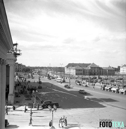 Plac Bankowy w latach 50.