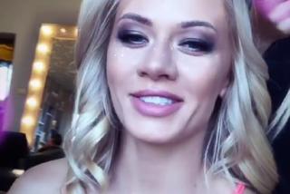 Kasia Dziurska na ślubie Antka Smykiewicza