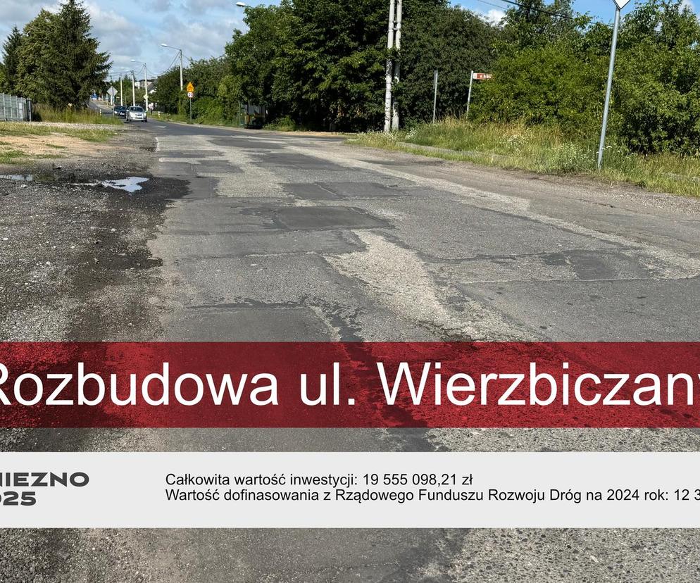 Ulica Wierzbiczany doczeka się remontu