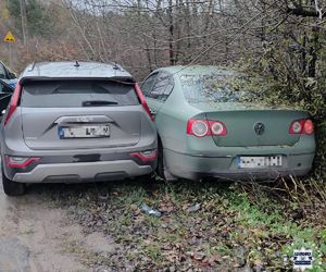 Pościg w Skarżysku. Uderzył w radiowóz i uciekał pieszo