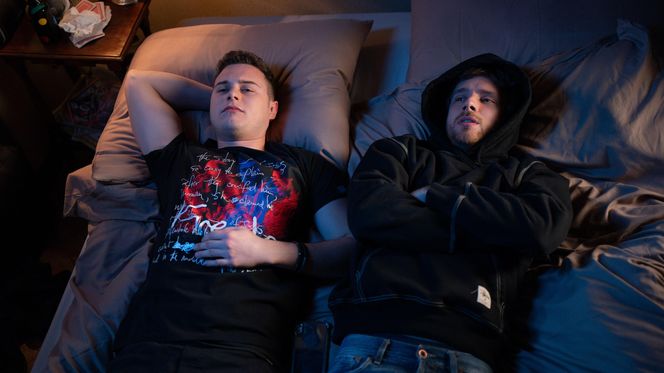 Rodzinka.pl 17 sezon odcinek 299 (odc.12). Kuba (Adam Zdrójkowski), Tomek (Maciej Musiał)