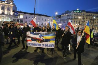 Kijów, Warszawa - wspólna sprawa!. Mieszkańcy stolicy na antywojennych protestach