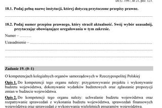 Matura 2019. Wiedza o społeczeństwie. Arkusze CKE WOS rozszerzony