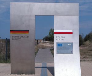 Łuk na polsko-niemieckiej granicy