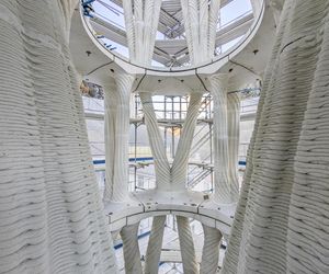 White Tower - ETH Zurich, 3D printed tower