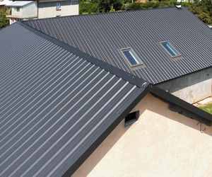 Pokrycia z blachy trapezowej