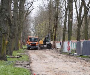 Remont parku Planty. Nie było dostępu do słynnej białostockiej toalety