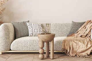 Sofa w trendzie japandi