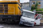 Do wypadku doszło na jednym z przejazdów kolejowych w Warszawie