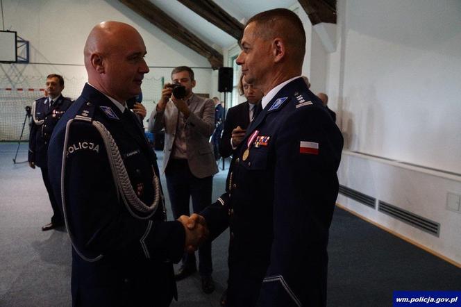 Nowy Komendant Wojewódzkiej Policji w Olsztynie. Kto zastąpił mł. insp. Pawła Krauza?