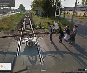 Dziwne zdjęcia z Google Street View w Polsce