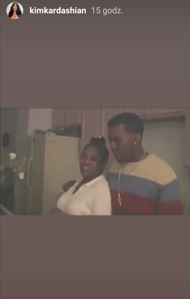 Kanye West z mamą