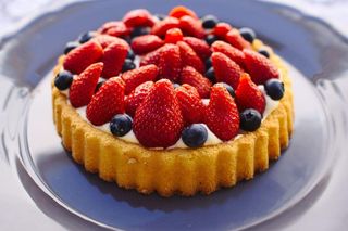 ciasto z truskawkami