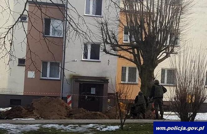 Ewakuacja w Iławie