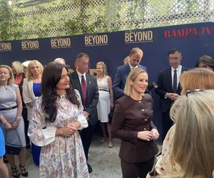 Pierwsza dama Marta Nawrocka w Pierożku na Greenpoincie