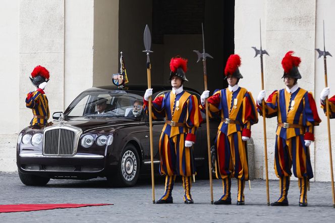 Król Karol III w Watykanie! Dziś wizyta u Leona XIV