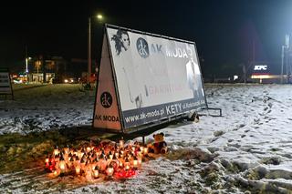 Andrychów. Znicze ku pamięci zmarłej 14-latki