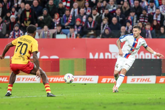 Górnik Zabrze - Jagiellonia Białystok, zdjęcia kibiców i zawodników z meczu 13. kolejki PKO BP Ekstraklasy