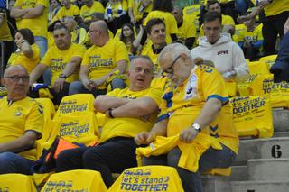 Kibice na meczu Industria Kielce - SC Magdeburg