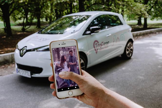 Renault Zoe - samochód elektryczny w car sharingu Traficar