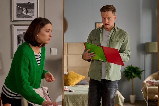 	Na Wspólnej odc. 4048. Ania (Sonia Mietielica), Igor (Jakub Wesołowski)