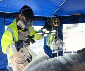 Renowacja koszalińskich lwów