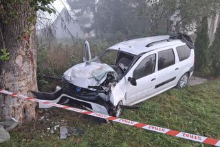 Wypadek pod Węgrowem 04.09.2025