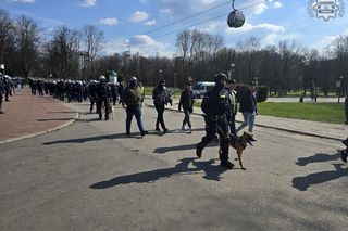 Incydenty podczas meczu Ruchu Chorzów z Legią Warszawa. Interweniowała policja