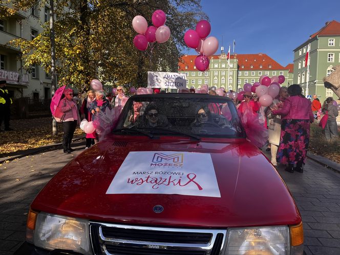 Marsz Różowej Wstążki w Szczecinie 2024