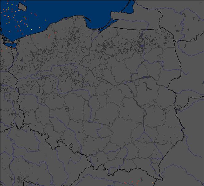 BURZE nad POLSKĄ 19.07.2012: NA ŻYWO - gdzie są i gdzie będą burze - MAPY, pogoda na czwartek, 19.07.2012