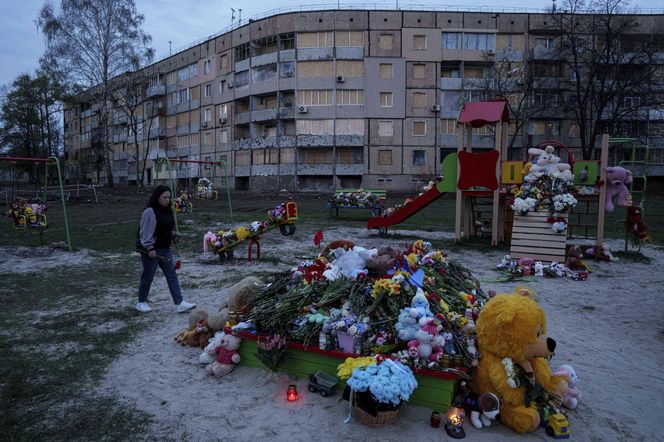 Pogrzeby ofiar ataku na Krzywy Róg